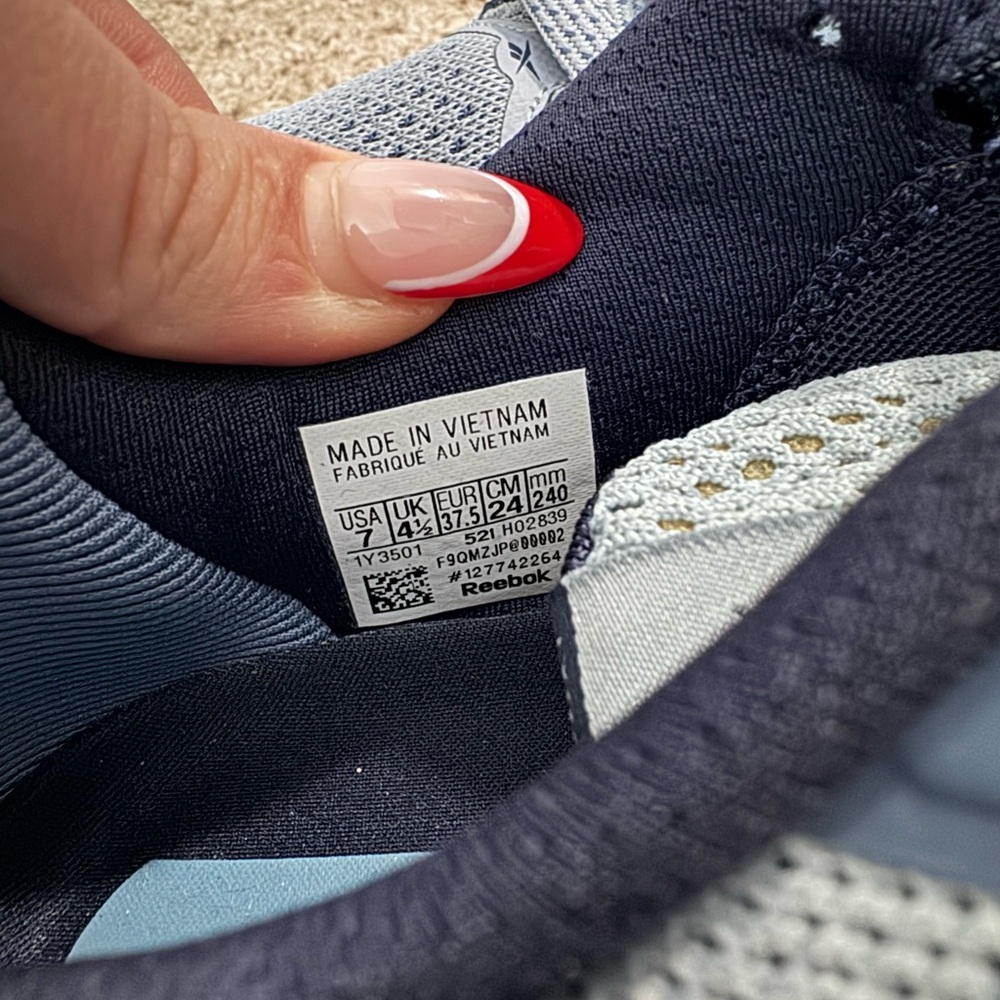 Reebok Navy and White Nano X1 Women’s Shoes - Picture 7 of 7